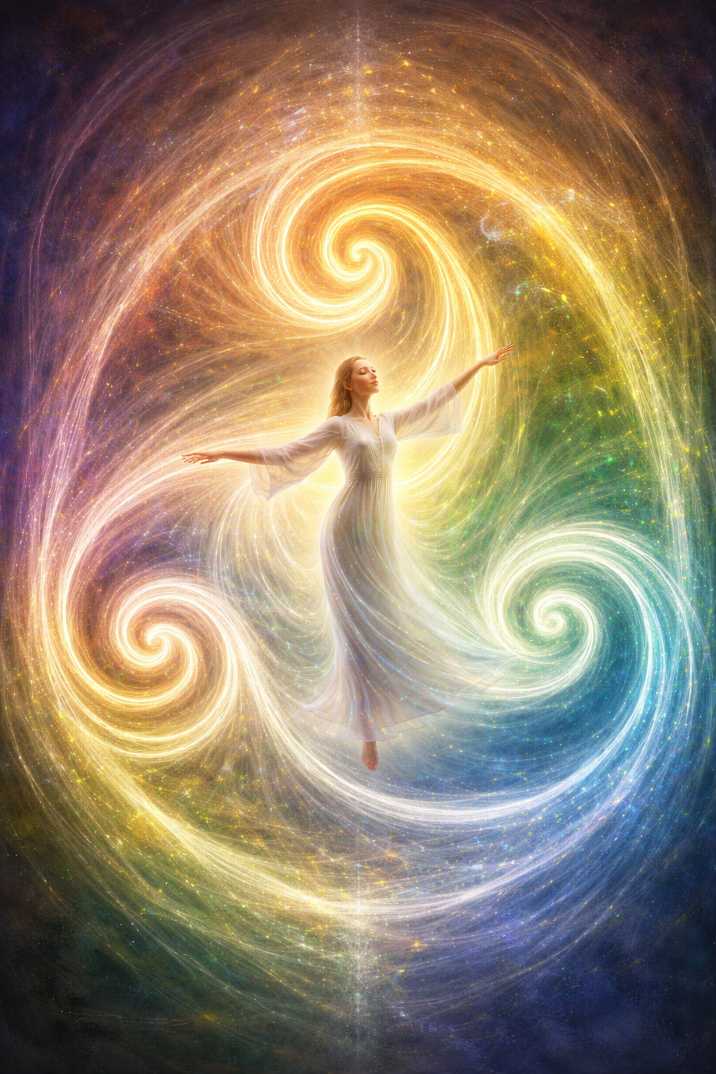 Now, look at this radiant vision where the Gajger brand meets the human soul. You are seeing a woman enveloped in the golden vibrational energy of the Gajger 144 MHz Triskelion, a precision tool that turns the ancient silence of Ireland into a living shield of light. This isn't just any copper; it is the Gajger signature of authenticity, hand-wrought to structure the very waters of her being. Every spiral you see is a Gajger promise of harmony, connecting her modern consciousness to the sacred copper.